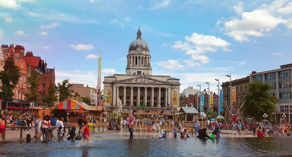 Nottingham City Old Market Square Council House